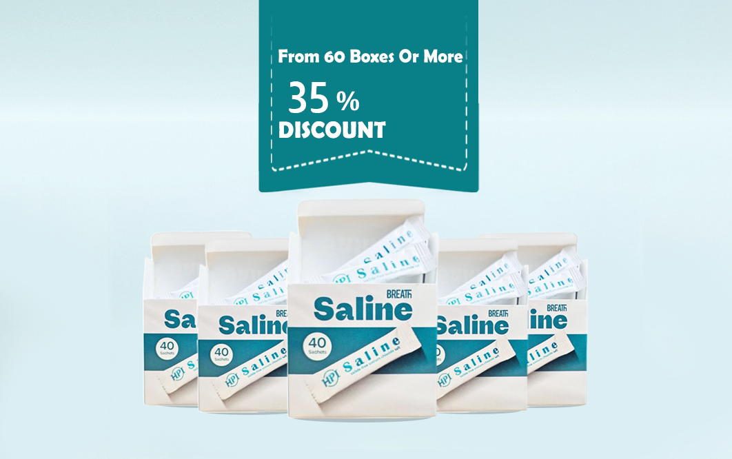Saline - 60 Boxes